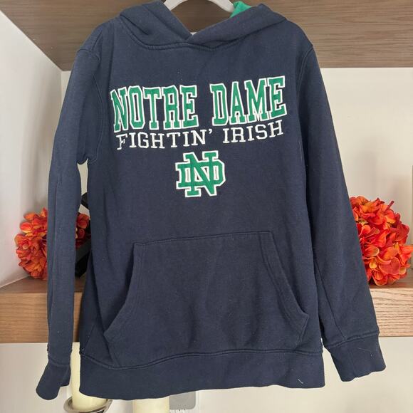 Stadium Athletics Embroidered Notre Dame Fighting Irish Hooded Sweatshirt - Picture 1 of 4